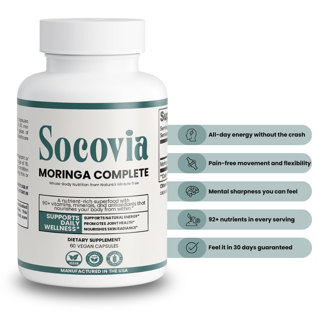 Socovia Moringa Complete – Daily Wellness Support