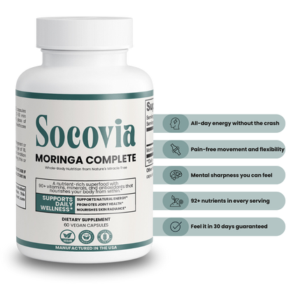 Socovia Moringa Complete – Daily Wellness Support